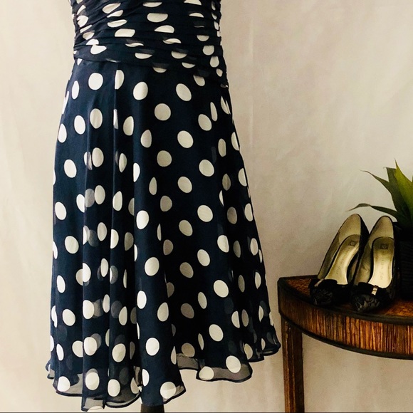 *Adrianna Papell One-Shoulder Vintage Dress - Picture 5 of 14